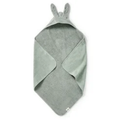 Outlet Handduk Med Huva Mineral Green Handdukar