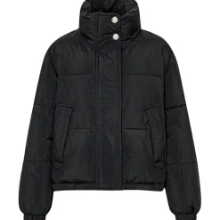 New Hansine Täckjacka Svart Jackor & Kappor