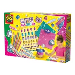 Discount Hantverkslåda Glitter Kreativitet