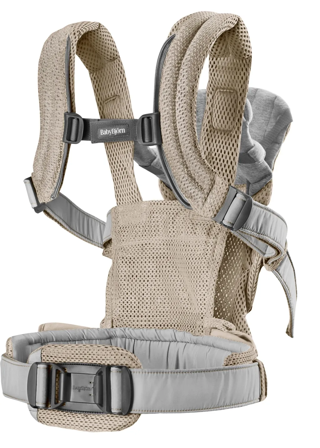 Online Harmony 3D Mesh Bärsele Grey Beige Bärselar & Bärsjalar