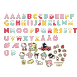 Clearance Hello Kitty Magnetiska Bokstäver Multi Kreativitet