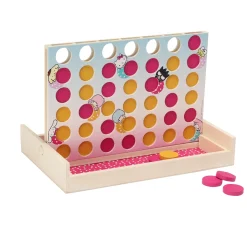 New Hello Kitty Spel Fyra I Rad Spel & Pussel