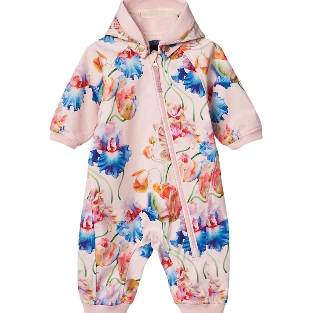 New Hill Softshell Suit Tulip Pink Barn Fleecekläder