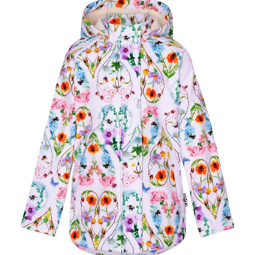 Discount Hillary Softshelljacka Flower Hearts Jackor & Kappor