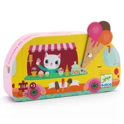 Best Ice Cream Trunk-pussel - 16 Bitar Multi Spel & Pussel