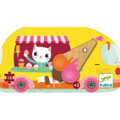 Best Ice Cream Trunk-pussel - 16 Bitar Multi Spel & Pussel