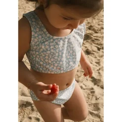 Discount Ios UV Bikini Sky Blue Flower Barn Uv-Kläder & Badkläder