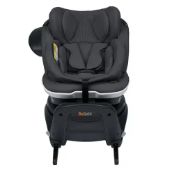 Hot iZi Twist B i-Size Bilbarnstol Anthracite Mesh Barn Bilbarnstolar