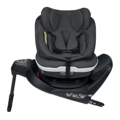 Hot iZi Twist B i-Size Bilbarnstol Anthracite Mesh Barn Bilbarnstolar