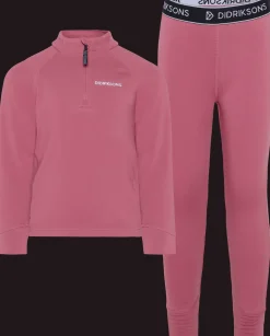 Online Jadis Kids 5 Baselayer-set Heather Pink Barn Underställ