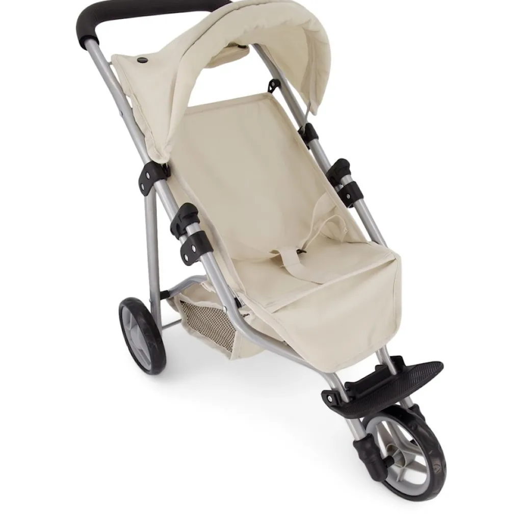 Clearance Jogger Dockvagn Beige Dockor & Dockhus