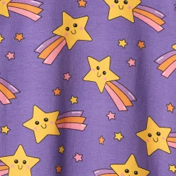 Sale Jubilee With Shooting Stars Nattkläder Set Royal Purple Barn Sovkläder