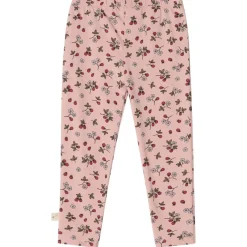 Sale Kalle GOTS Mönstrade Leggings Wild Strawberry Barn Byxor & Shorts