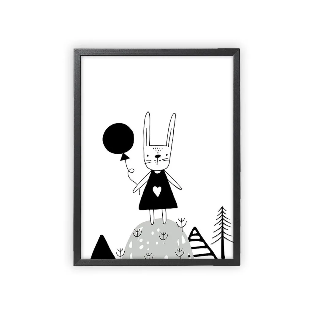 Best Kanin Poster Barn Barnrumsaccessoarer