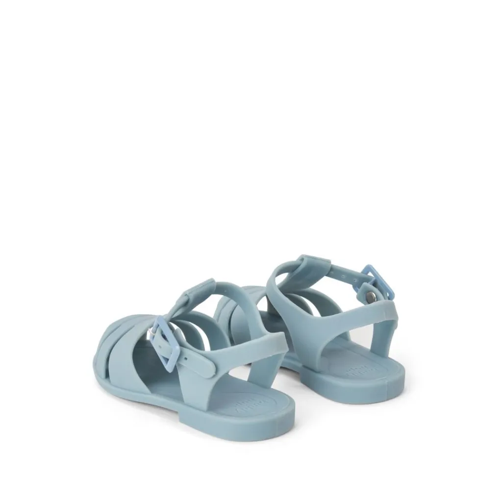 New Kim Badsandaler Dusty Blue Barn Sandaler