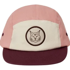 Sale Laholm Blockfärgad Keps Rose/Dark Lilac Barn Accessoarer