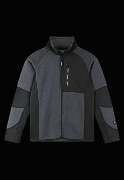 Clearance Liukuen Fleecetröja Soft Black Barn Fleecekläder