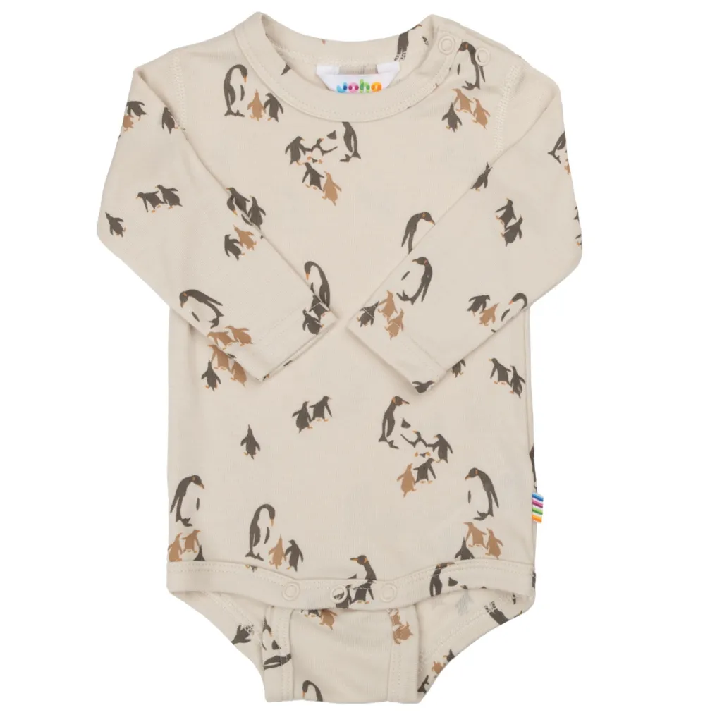 New Långärmad Kropp Light Beige Barn Bodys & Bodysuits