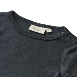 Best Långärmad ullbody Lucca Navy Barn Bodys & Bodysuits