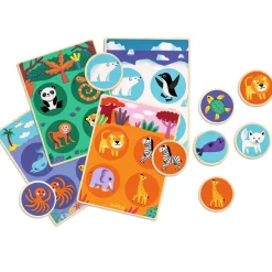 Loto Wood Memory-spel Multi Spel & Pussel
