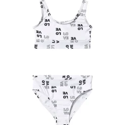Discount Love Bikini Vit Barn Uv-Kläder & Badkläder