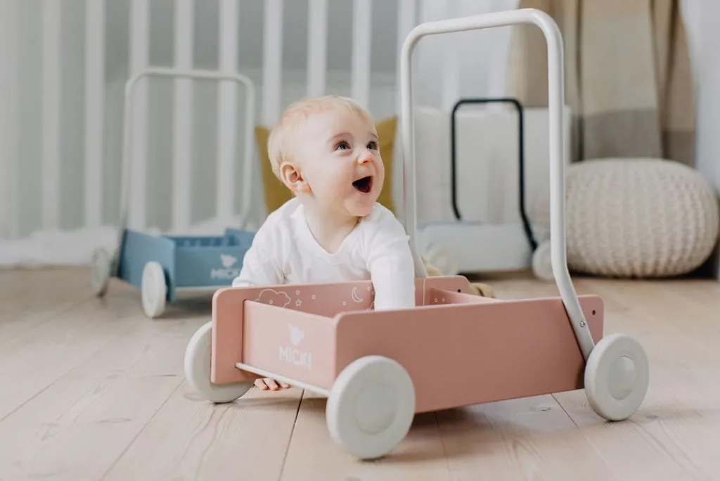 Best Lära Gå-vagn Rosa Lära-Gå-Vagnar & Gåbilar