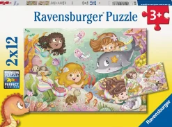 Älvor Och Sjöjungfrur Pussel Multicolor Spel & Pussel