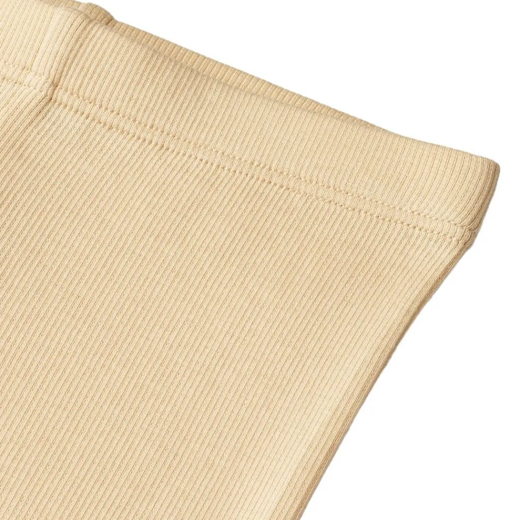 Sale Maddy Ribbade Leggings Macadamia Barn Byxor & Shorts