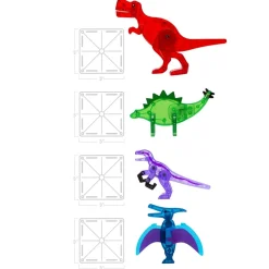 Online Dino World 40 Pcs Set Byggklossar & Lego
