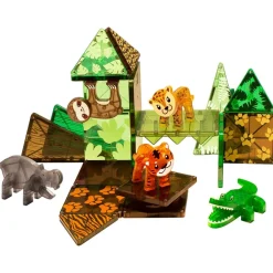 Outlet Jungle Animals 25 Pcs Set Jungle Animals Byggklossar & Lego