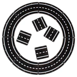 Online XTRAS : Roads Byggklossar 12 St Set (6/ctn) Multi Byggklossar & Lego