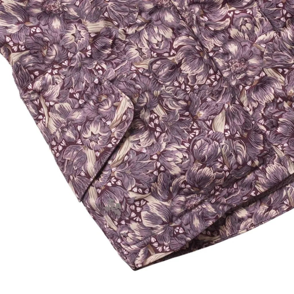 Hot Mathilde Tech Blommig Babyjacka Purple Tulips Jackor & Kappor