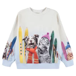 Outlet Maxi Sweatshirt Going Skiing Barn Tröjor & Toppar