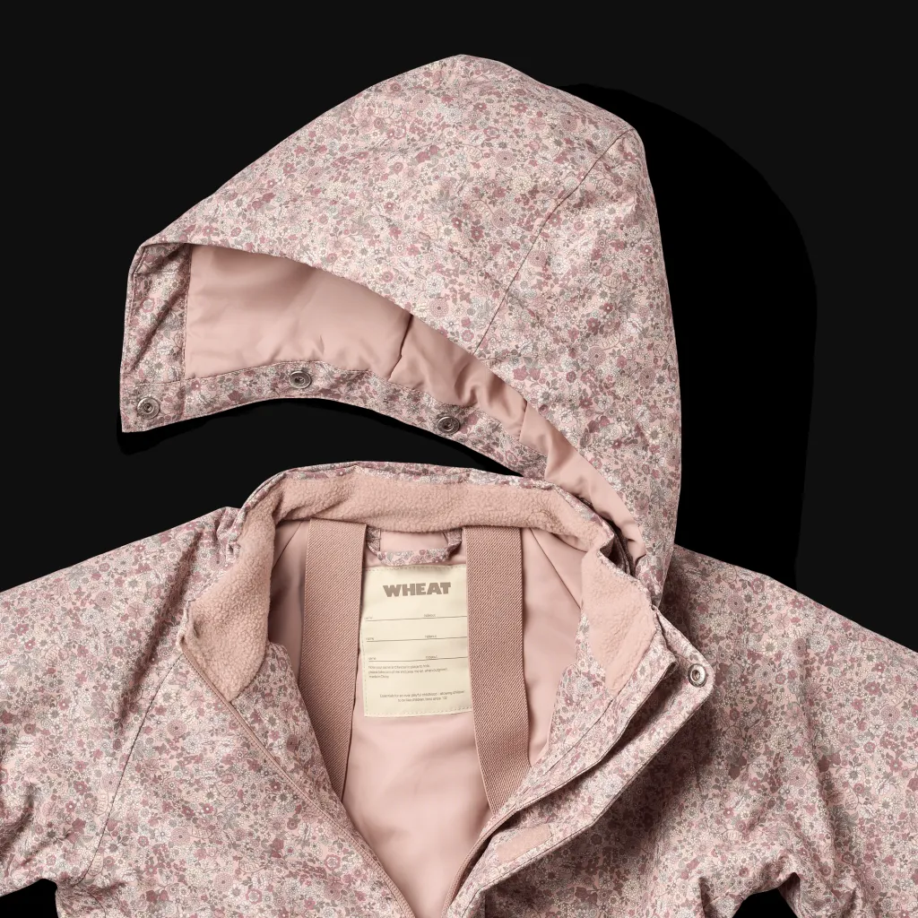 Best Miko Vinteroverall Rose Dust Flowers Overaller