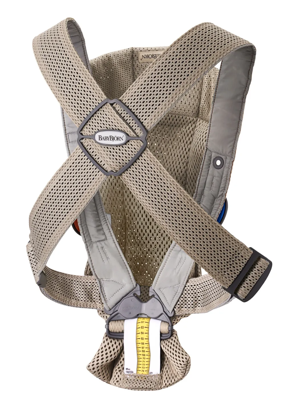 New Mini 3D Mesh Bärsele Grey Beige Bärselar & Bärsjalar