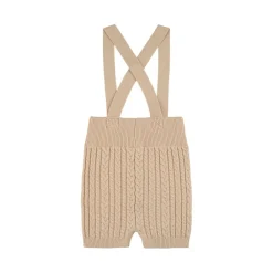 Outlet Mini Kabelstickade Shorts Med Hängslen Off White Barn Underkläder