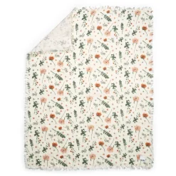 Online Mjuk Bomullsfilt Meadow Blossom Filtar & Lapptäcken