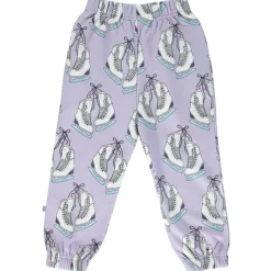 Sale Mjukisbyxor i Orchid Petal med skridsko-tryck Barn Byxor & Shorts