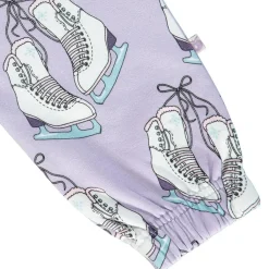 Sale Mjukisbyxor i Orchid Petal med skridsko-tryck Barn Byxor & Shorts