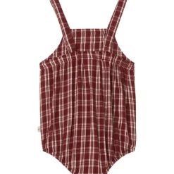 Discount Måns Rutig Romper Röd Barn Bodys & Bodysuits