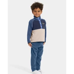 Monte Kids 4 Halvknapp Jumper Beach Beige Barn Tröjor & Toppar