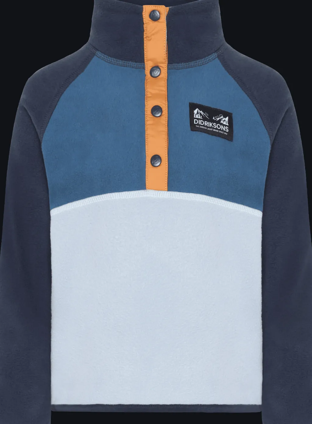 Online Monte Kids 4 Halvknapp Jumper Cloud Blue Barn Tröjor & Toppar