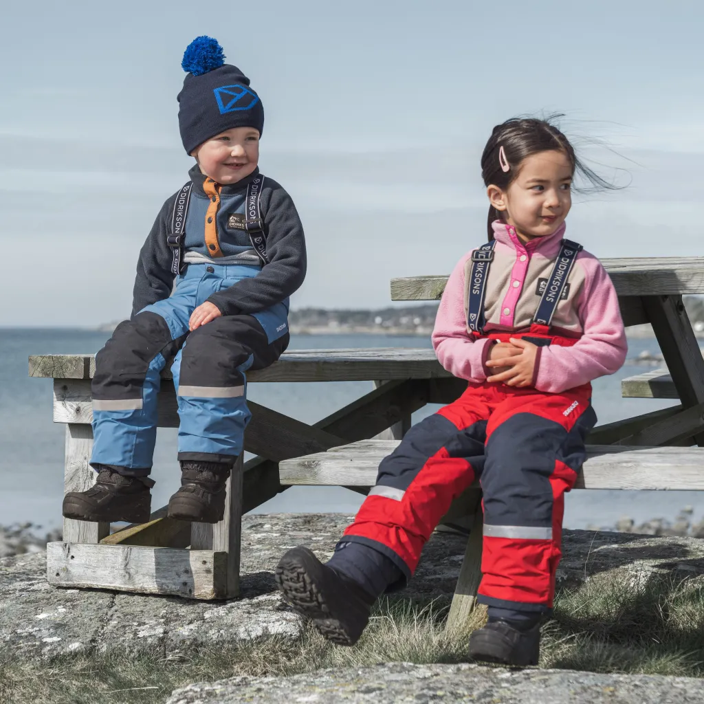 Online Monte Kids 4 Halvknapp Jumper Cloud Blue Barn Tröjor & Toppar