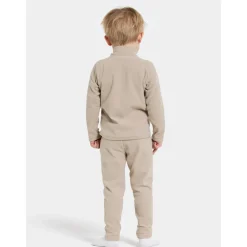 Best Monte Kids 10 Jumper Med Hel Dragkedja Beach Beige Barn Tröjor & Toppar