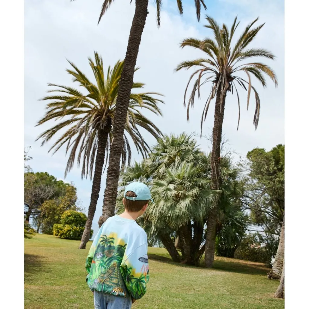 Hot Monti Sweatshirt Jungle Visitors Barn Tröjor & Toppar