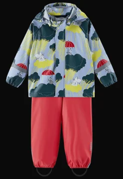 Sale Moomin Plask Regnkläder Airy Blue Regnställ