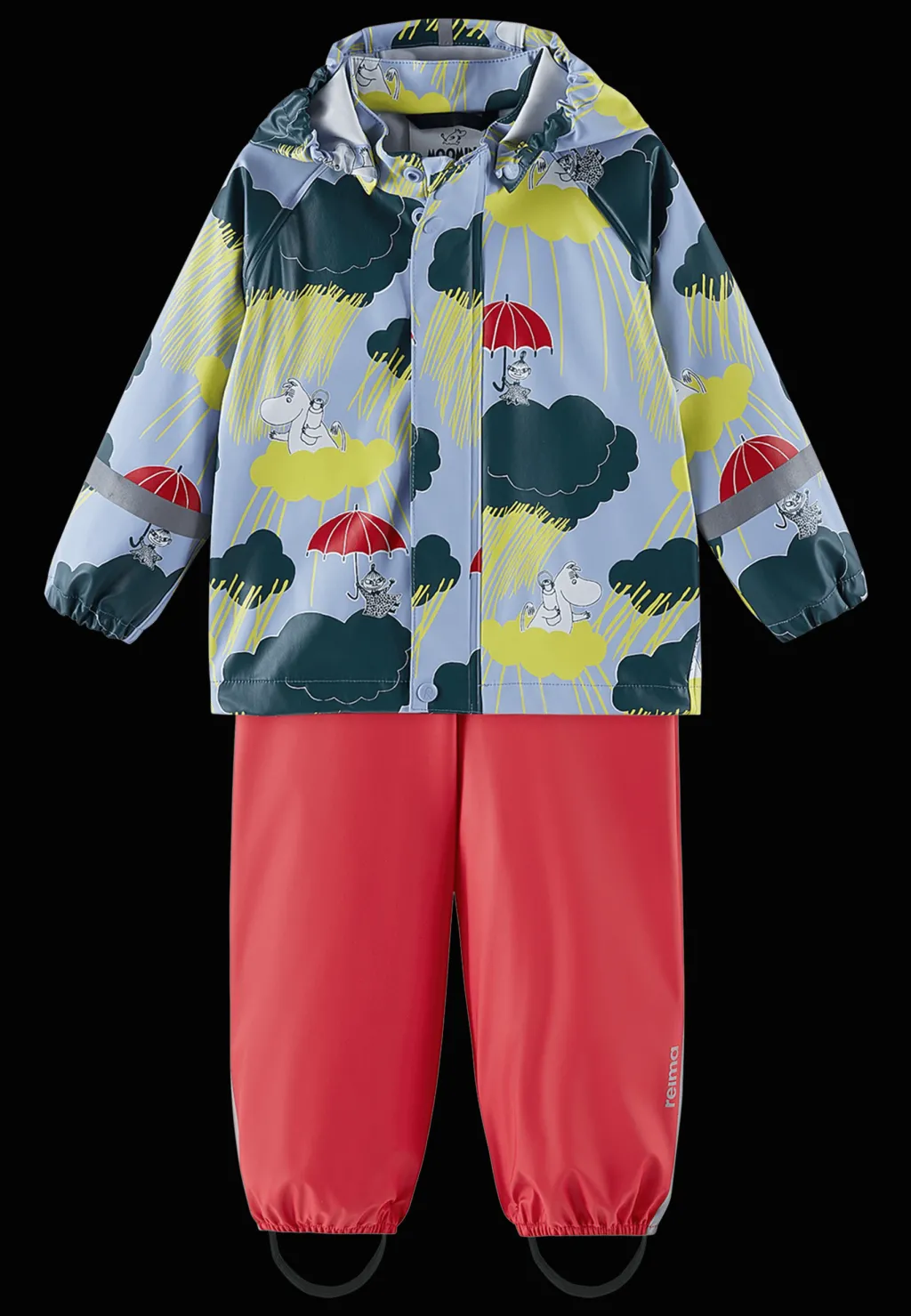 Sale Moomin Plask Regnkläder Airy Blue Regnställ