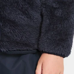 New Mylla Kids Fleecejacka Med Knappar Navy Barn Fleecekläder