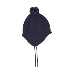 Clearance Narvik Beanie I Ull Navy Barn Accessoarer