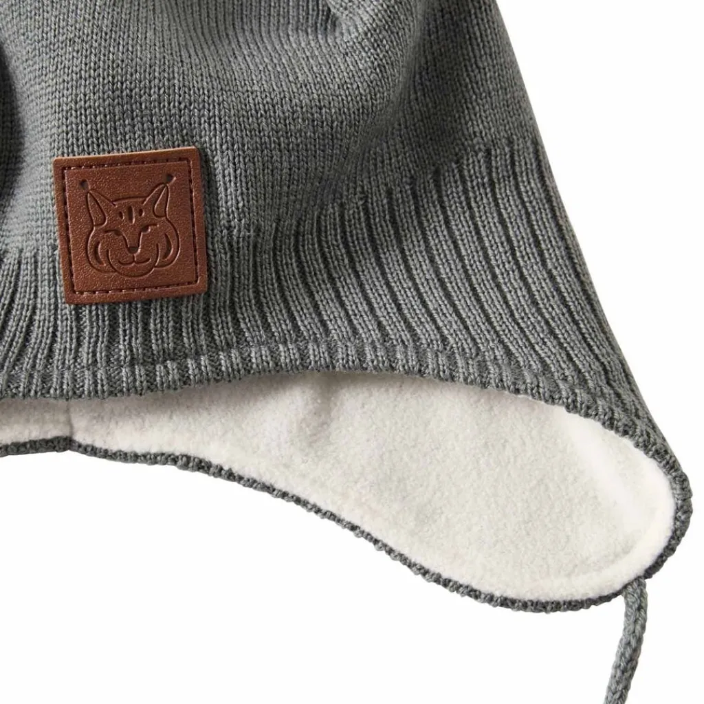 Hot Narvik Helmet Beanie Med Fleecefoder Light Green Barn Accessoarer